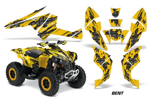 Kit grafico adesivi atv quad - kit,
